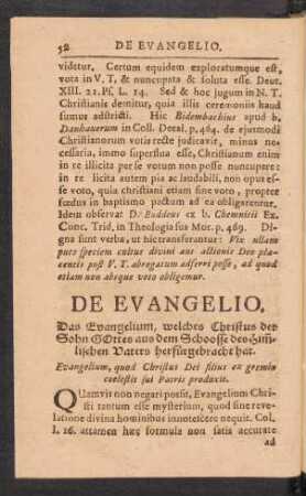 De Evangelio
