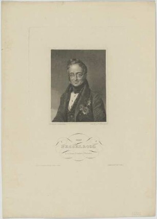 Bildnis Graf Nesselrode, K. K. Russ. Premier-Minister