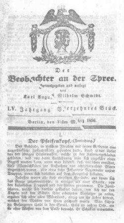 14. Stück, 31. März 1856