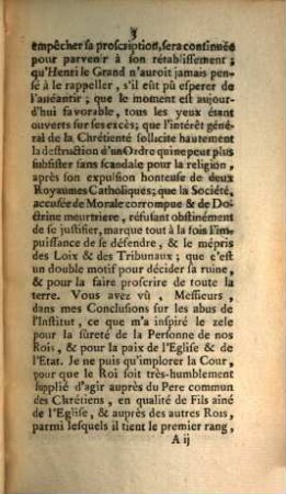 Arresté Du Parlement De Provence. Au sujet de l' Edit donné à Versailles au mois de Mars 1762, consernant les ci-devant se disans Jésuites. Du 28 Janvier 1763