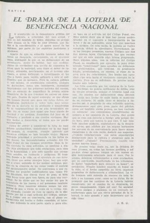El drama de la lotería de beneficencia nacional