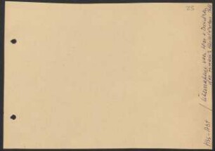 Korrespondenz und Notizen 1965-1966