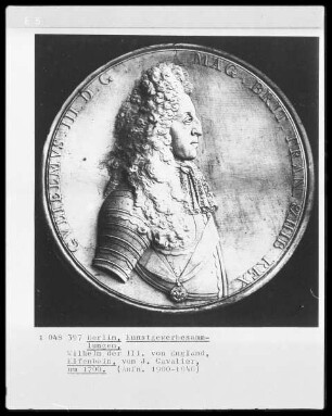 Porträt des Wilhelm III. von England