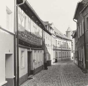 Blick zum Treppenturm der Superintendentur