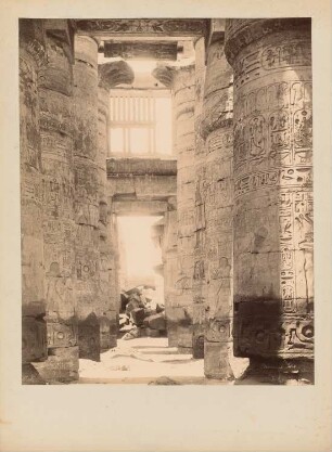 Tempel des Amun-Re in Karnak, Luxor (Theben-Ost): Ansicht, Säulenhalle