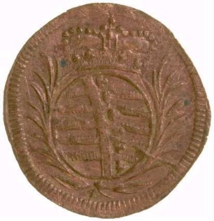 Münze, Heller, 1736