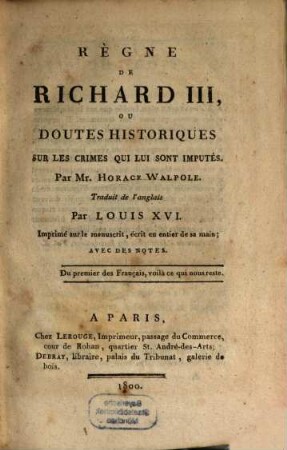 Regne de Richard III