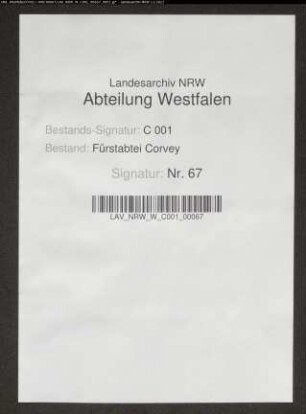 Reichstagsberichte (Gesandter Karg von Bebenburg)