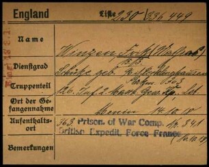 Winzen, Fritz - Wirth, Gustav