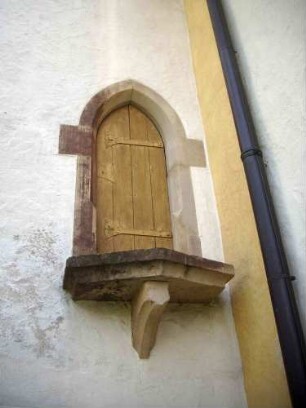 Kirchturm Basis West alter Eingang