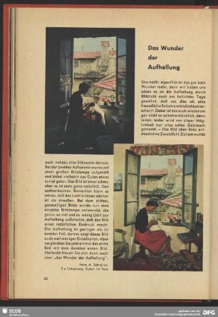 Das Wunder der Aufhellung