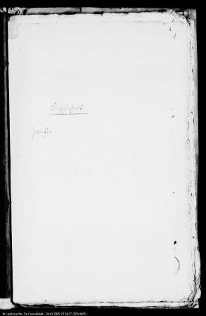 Zunftordnungen für die Bäcker, Knochenhauer, Schmiede, Schuster, Schneider und Leineweber zu Dingelstädt