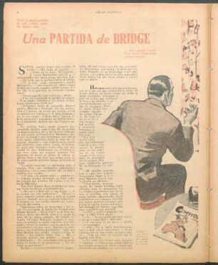 Una partida de bridge : Cuento por Sergio Veber
