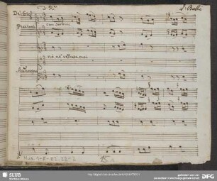 Ciro riconosciuto. Excerpts - Mus.1-F-82,22-2 : S, strings, b