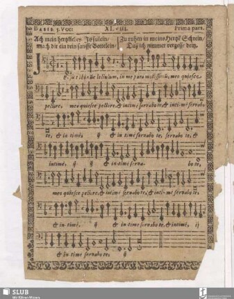 XLVIII. Jesu tibi nunc lectulum / XLIX. 2da pars: Hinc multa fiant gaudia
