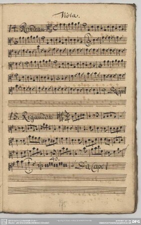 15. Telemann, Suiten, e-Moll 
