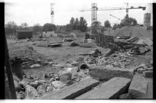 Kleinbildnegativ: Baustelle Kreuzberg-Nord, 1976