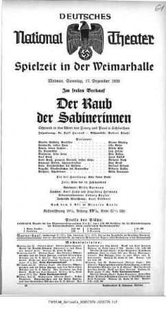 Der Raub der Sabinerinnen