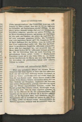 Extracte und extractförmige Stoffe.