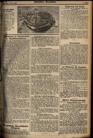 Zweite Ausgabe vom Donnerstag, den 19. September 1929.