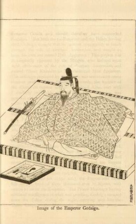 Image of the emperor Godaigo