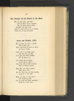 Cron und Scepter, 1792.
