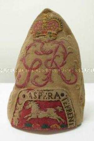 Grenadiermütze für Mannschaften, 12. Infanterie-Regiment (12th Regiment of Foot), Großbritannien