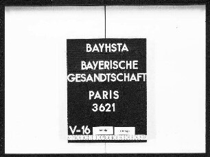 Knarr, Wilhelmine, aus Bamberg, von Stadtsteinach, in Bordeaux, geisteskrank, Verbringung nach Bayern