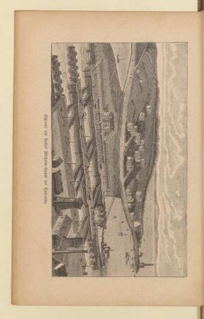 Schleuse am Kaiser Wilhelm-Kanal bei Holtenau