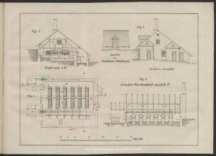 V. Beschreibung der im Jahre 1853 erbauten Kienäpfel- Darre in den fürstl. Carolath'schen Forsten und deren Betrieb