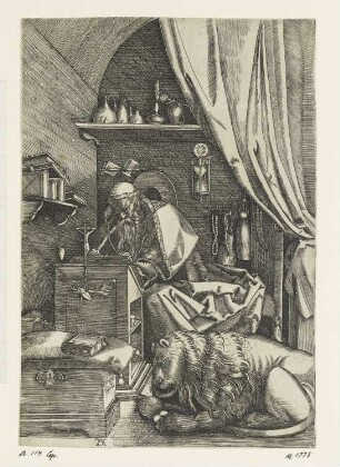 Heiliger Hieronymus in der Zelle