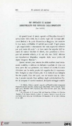 12: Un ossuario di marmo diseppellito nei sepolcri dell'Esquilino