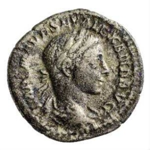 Münze, Denar, 223 n. Chr.