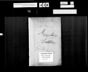 Baudarlehn für den Fabrikarbeiter Anton Meister in Nuttlar