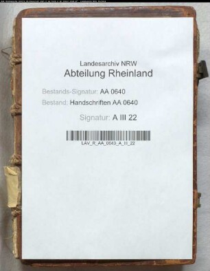 Kleve: Geschäftsregister Herzog Johanns I. (Bd. XVI)