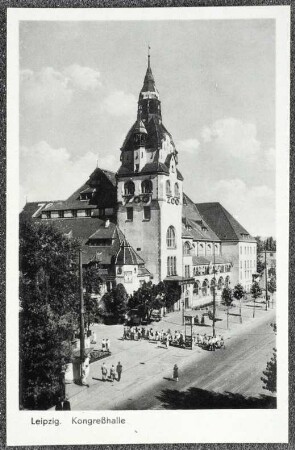 Leipzig. Kongreßhalle