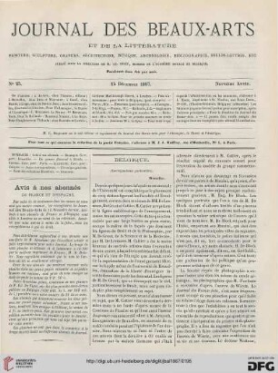 Nr. 23 (15 Décembre 1867)