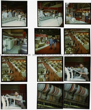 Präsentation des Außenhandelsbetriebes Textima auf der Leipziger Herbstmesse - Farbpositivfilm