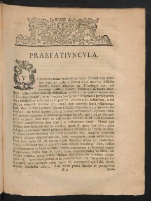 Praefatiuncula.