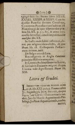 Literae & Eruditi