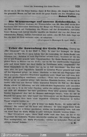 Die Wärmemenge auf unserer Erdoberfläche.