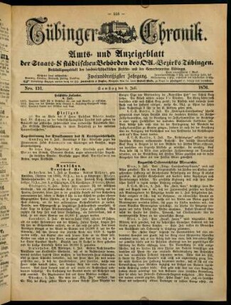 553-576, 8. Juli (Nro. 131) - 15. Juli (Nro. 136)