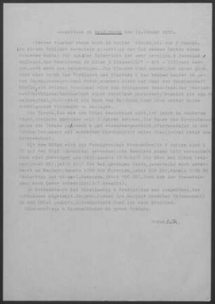Neidlingen: Inspektionsbericht 1932