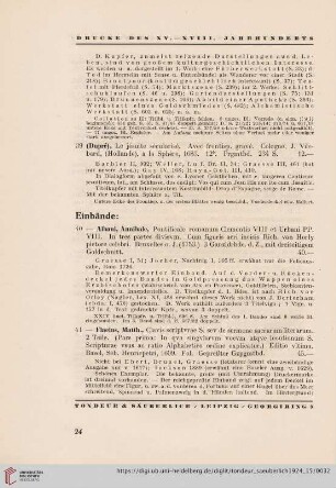 Einbände (Nr. 40-61)