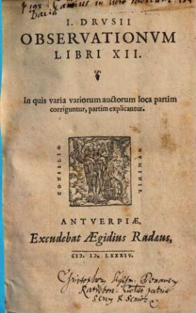Observationum libri XII ...