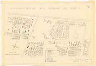 Wohnsiedlungsgebiet Düppel, Berlin-Zehlendorf: Grundriss 1:200