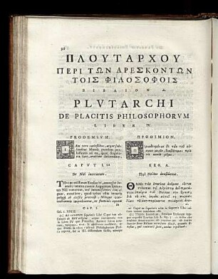 De Placitis Philosophorum Liber IV.