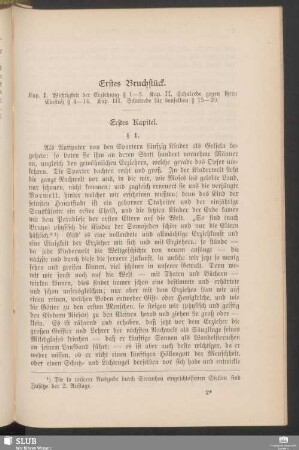 Erstes Bruchstück