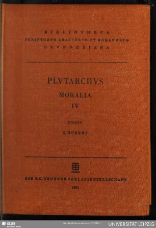4: Plutarchi Moralia
