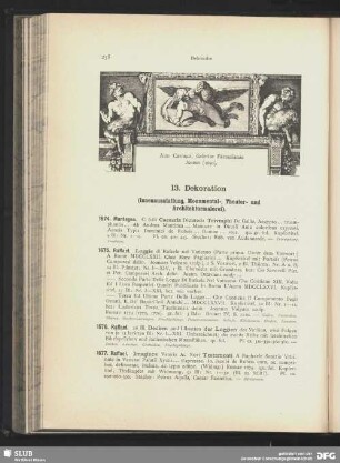 13. Dekoration (Innenausstattung, Monumental-, Theater- und Architekturmalerei)
